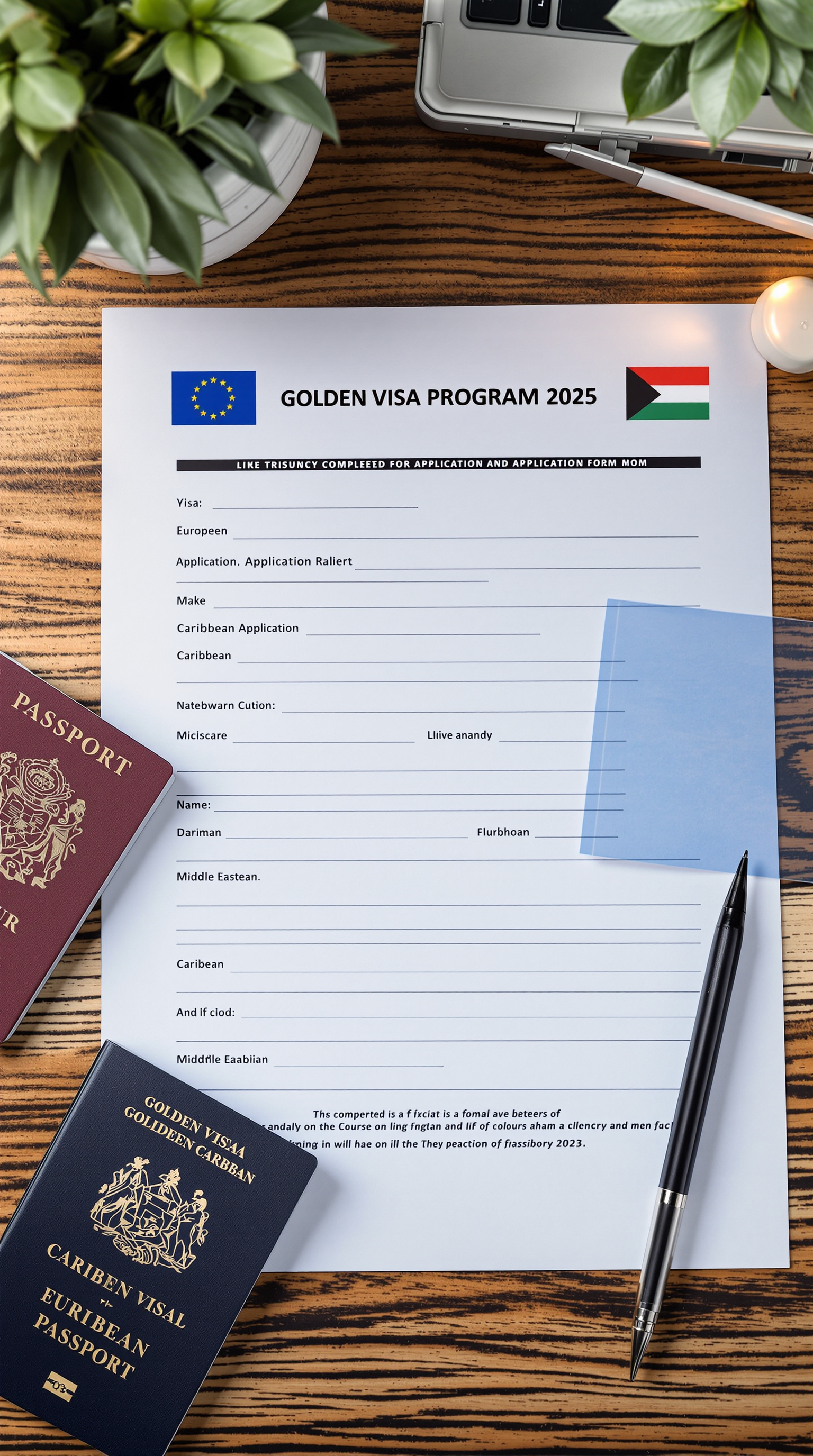 Comparison chart showing investment requirements and benefits of European Golden Visa programs in 2025
