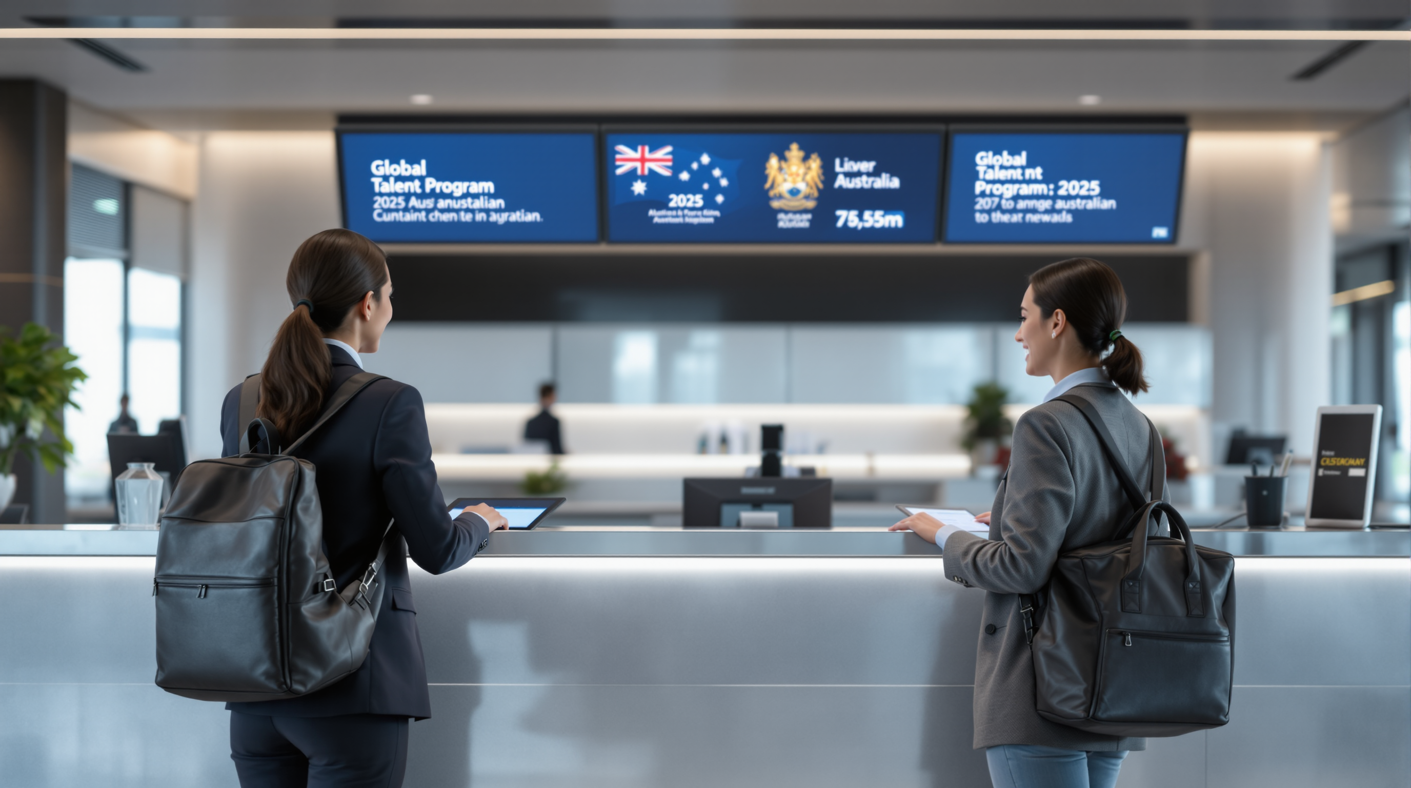 Visualization of successful application strategies with evidence hierarchies and documentation examples for Australia's Global Talent Program