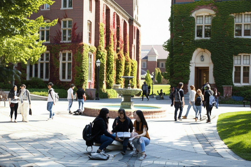 International Students on Campus
