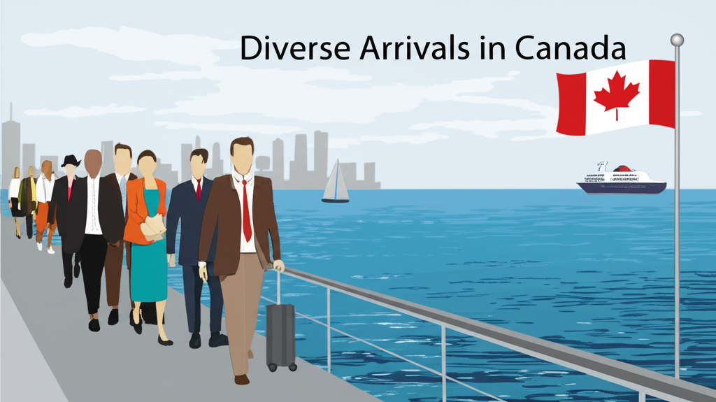 New Immigrants Arriving in the United States